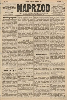 Naprzód : organ centralny polskiej partyi socyalno-demokratycznej. 1910, nr 215