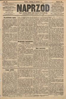 Naprzód : organ centralny polskiej partyi socyalno-demokratycznej. 1910, nr 216