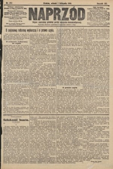 Naprzód : organ centralny polskiej partyi socyalno-demokratycznej. 1910, nr 251
