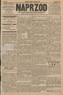 Naprzód : organ centralny polskiej partyi socyalno-demokratycznej. 1910, nr 277