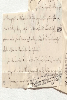 Brief von Franz Woepcke und Alexander von Humboldt an Alexander von Humboldt