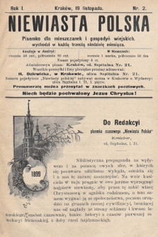 Niewiasta Polska. 1899, nr 2