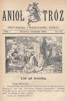 Anioł Stróż : przyjaciel i nauczyciel dzieci. 1900, nr 12