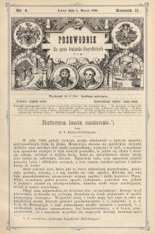 Przewodnik dla spraw drukarsko - litograficznych i t. p. R. 2, 1890, nr 4