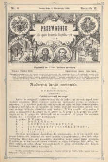 Przewodnik dla spraw drukarsko - litograficznych i t. p. R. 2, 1890, nr 6