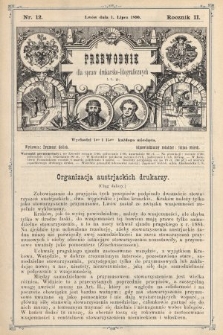 Przewodnik dla spraw drukarsko - litograficznych i t. p. R. 2, 1890, nr 12