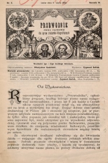 Przewodnik : pismo fachowe dla spraw drukarsko-litograficznych. R. 4, 1892, nr 6