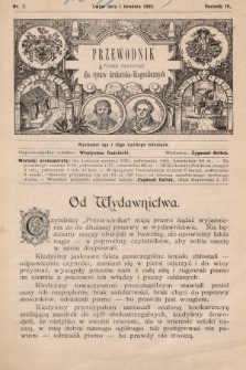 Przewodnik : pismo fachowe dla spraw drukarsko-litograficznych. R. 4, 1892, nr 7