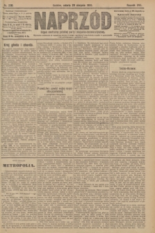 Naprzód : organ centralny polskiej partyi socyalno-demokratycznej. 1908, nr 238