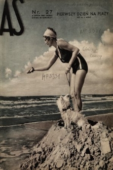 AS : ilustrowany magazyn tygodniowy. 1937, nr 27