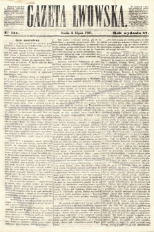 Gazeta Lwowska. 1867, nr 151
