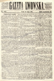 Gazeta Lwowska. 1867, nr 157