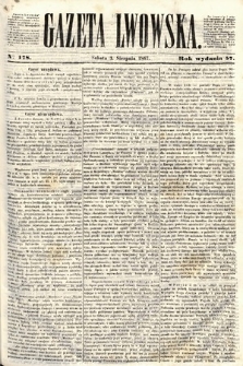Gazeta Lwowska. 1867, nr 178