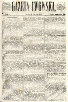 Gazeta Lwowska. 1867, nr 184