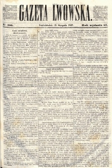 Gazeta Lwowska. 1867, nr 185