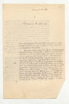 Brief von Friedrich Wilhelm Ghillany und Alexander von Humboldt an Alexander von Humboldt