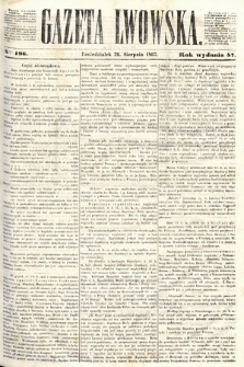 Gazeta Lwowska. 1867, nr 196