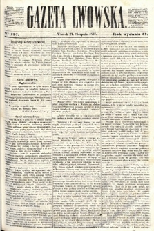Gazeta Lwowska. 1867, nr 197
