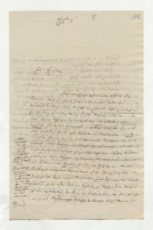 Brief von Friedrich Wilhelm Riemer an Alexander von Humboldt