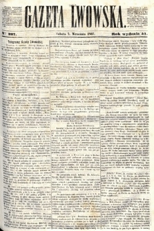Gazeta Lwowska. 1867, nr 207