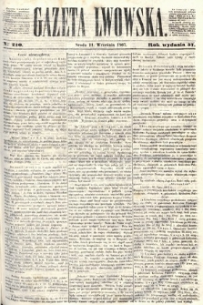 Gazeta Lwowska. 1867, nr 210