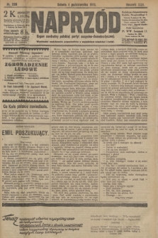 Naprzód : organ centralny polskiej partyi socyalno-demokratycznej. 1913, nr 228