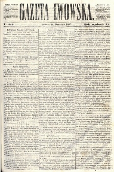 Gazeta Lwowska. 1867, nr 213