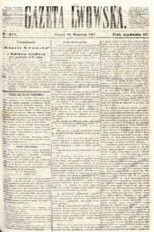 Gazeta Lwowska. 1867, nr 221
