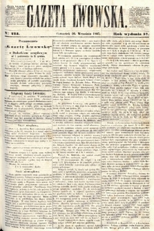 Gazeta Lwowska. 1867, nr 223
