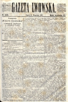 Gazeta Lwowska. 1867, nr 224