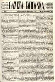 Gazeta Lwowska. 1867, nr 238