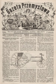 Gazeta Przemysłowa : ilustrowany organ przemysłu, rękodzielnictwa, gospodarstwa i handlu krajowego. 1866, nr 36