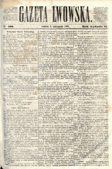 Gazeta Lwowska. 1867, nr 260