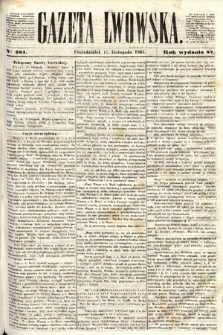 Gazeta Lwowska. 1867, nr 261