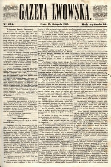 Gazeta Lwowska. 1867, nr 275