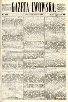 Gazeta Lwowska. 1867, nr 288