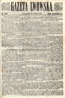 Gazeta Lwowska. 1867, nr 291