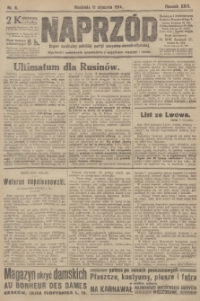 Naprzód : organ centralny polskiej partyi socyalno-demokratycznej. 1914, nr 8