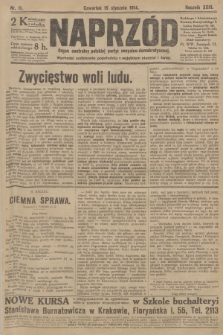 Naprzód : organ centralny polskiej partyi socyalno-demokratycznej. 1914, nr 11