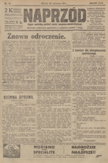 Naprzód : organ centralny polskiej partyi socyalno-demokratycznej. 1914, nr 15