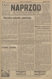 Naprzód : organ centralny polskiej partyi socyalno-demokratycznej. 1914, nr 18