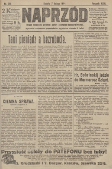 Naprzód : organ centralny polskiej partyi socyalno-demokratycznej. 1914, nr 30
