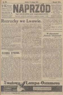 Naprzód : organ centralny polskiej partyi socyalno-demokratycznej. 1914, nr 36