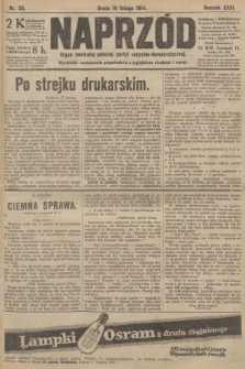 Naprzód : organ centralny polskiej partyi socyalno-demokratycznej. 1914, nr 39