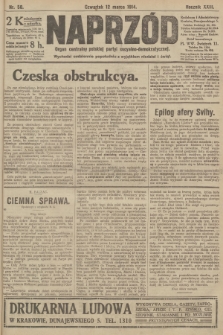Naprzód : organ centralny polskiej partyi socyalno-demokratycznej. 1914, nr 58