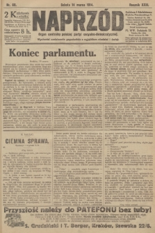 Naprzód : organ centralny polskiej partyi socyalno-demokratycznej. 1914, nr 60