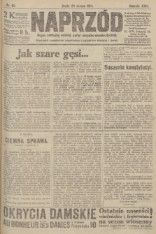 Naprzód : organ centralny polskiej partyi socyalno-demokratycznej. 1914, nr 69