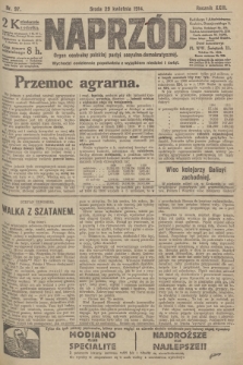 Naprzód : organ centralny polskiej partyi socyalno-demokratycznej. 1914, nr 97