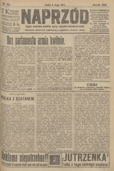 Naprzód : organ centralny polskiej partyi socyalno-demokratycznej. 1914, nr 102