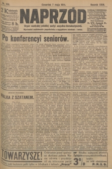 Naprzód : organ centralny polskiej partyi socyalno-demokratycznej. 1914, nr 103